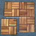 Telhas de plataforma de madeira feitas de acácia 30 * 30 * 1,9 cm